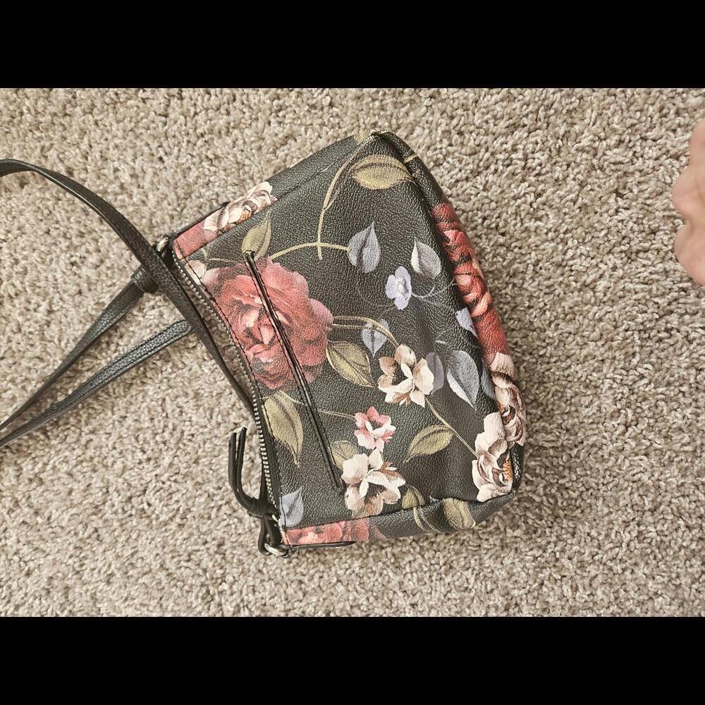 Dana Buchman Floral Crossbody Bag - Picture 2 of 9